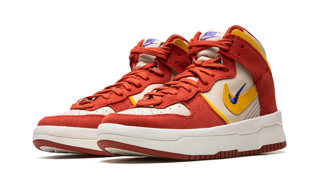 DUNK HIGH UP MNS WMNS "Dark Orange University Gold" DH3718 600