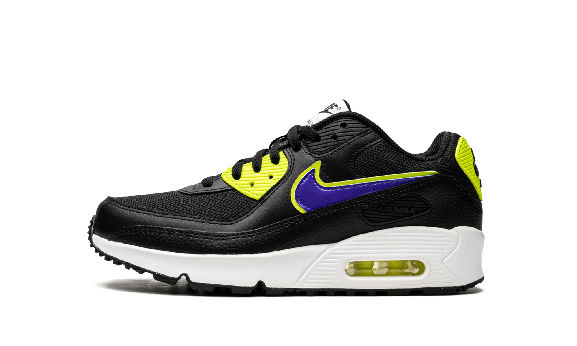 AIR MAX 90 GS "Black Volt Racer Blue" DA4670 001