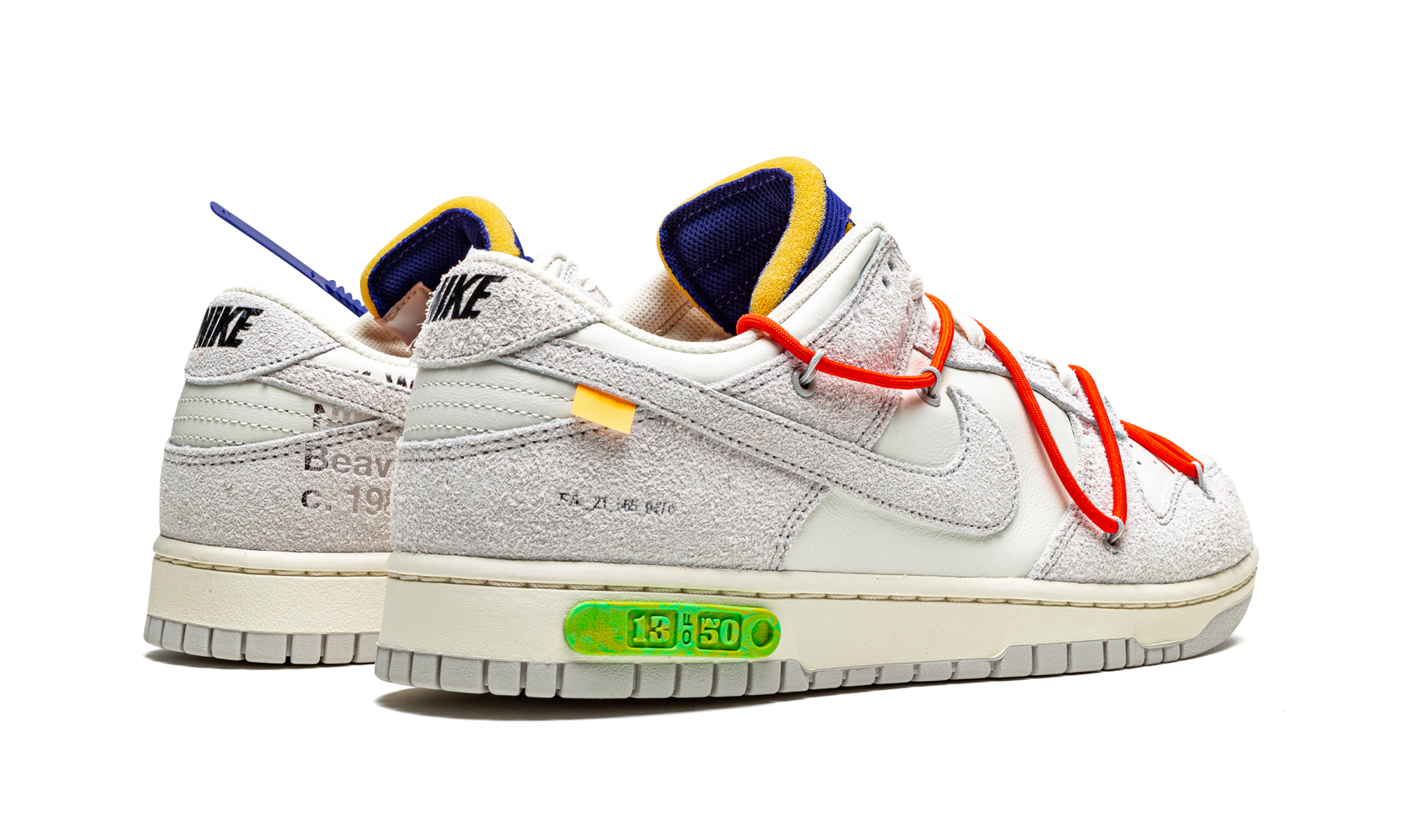 Dunk Low "Off-White - Lot 13" DJ0950 110