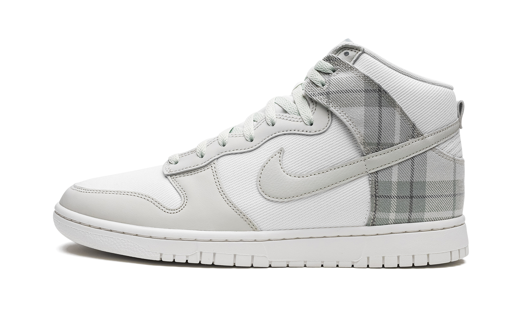 Dunk High "Plaid - Summit White" DV0826 100