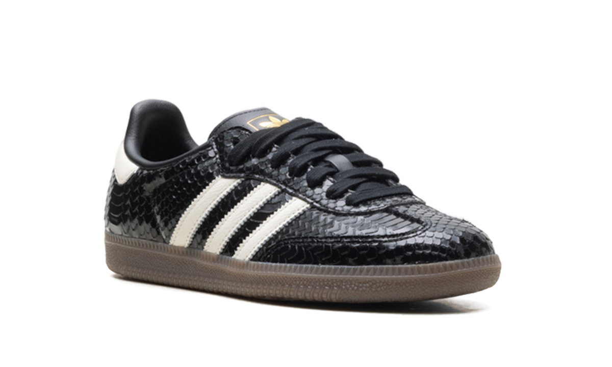 Adidas Samba OG WNNS "Patent Snakeskin Black Off White" IH9015