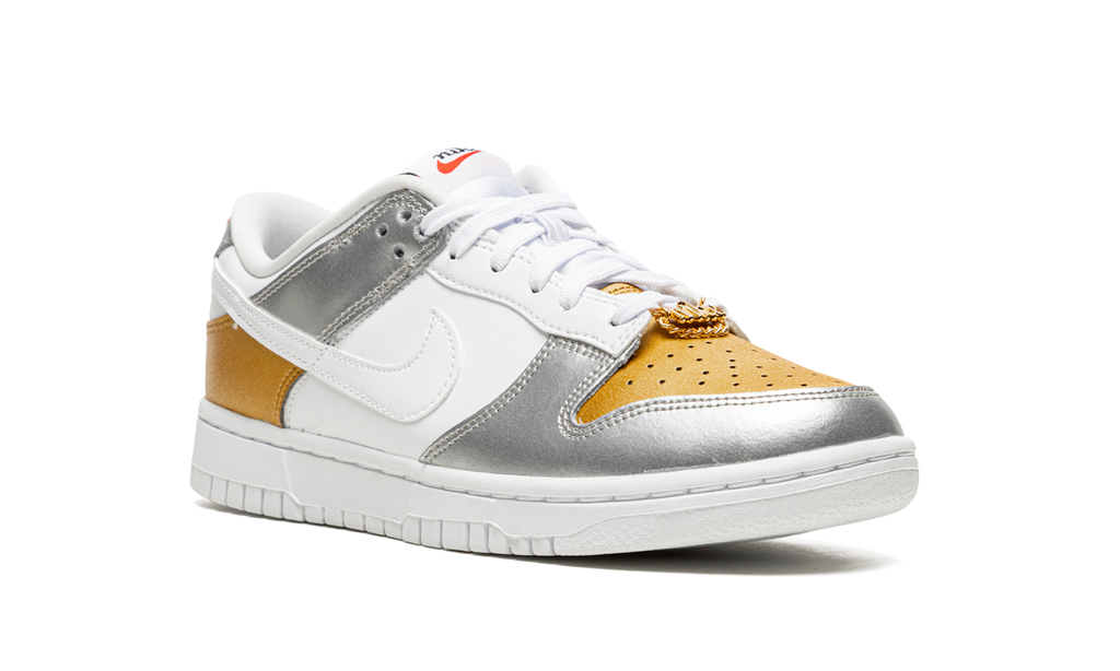 DUNK LOW WMNS "Gold White Silver" DH4403 700