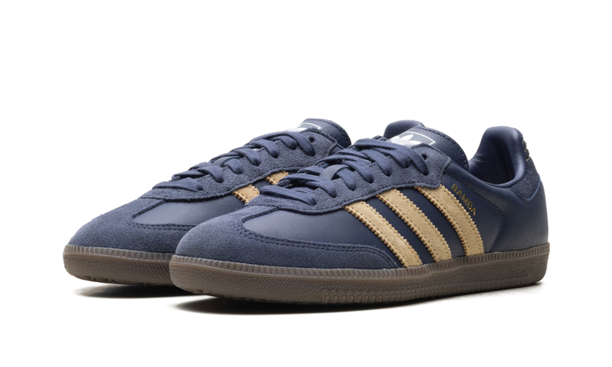 SAMBA OG "Shadow Navy Golden Beige" JR0894
