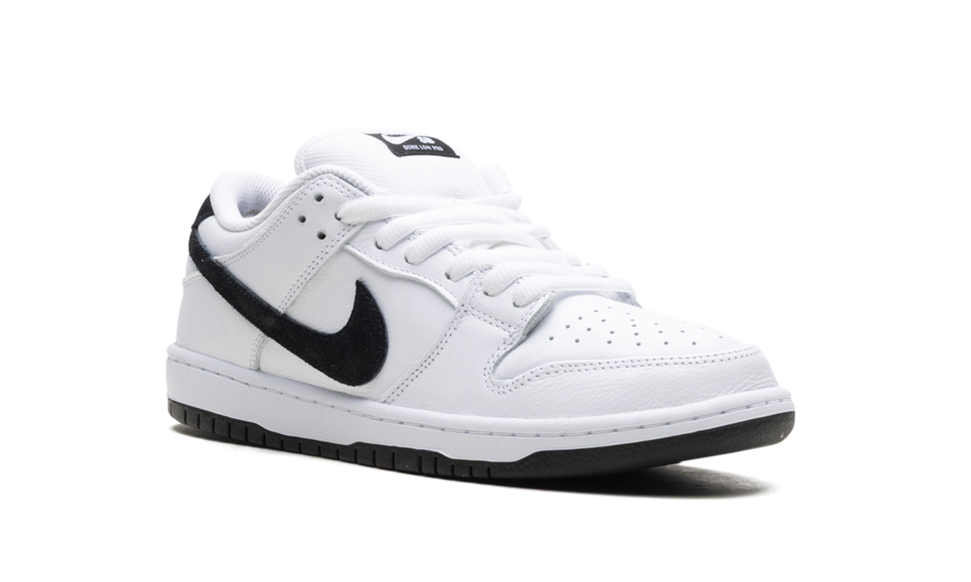 SB Dunk Low "White Black" HF3704 100