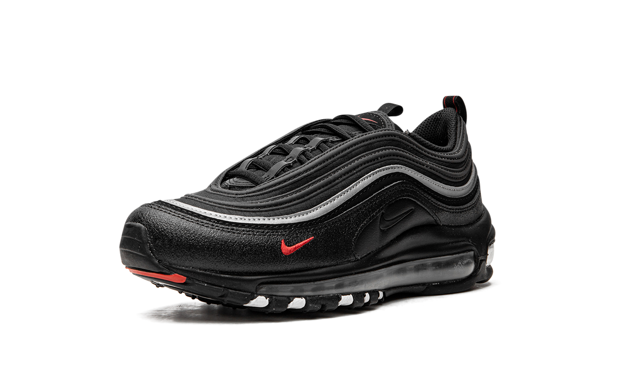 Air Max 97 "Black Silver Red (GS)" 921522 028