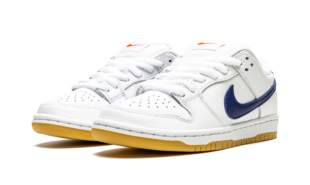 SB Dunk Low Pro Iso "Orange Label - White / Navy" CZ2249 100