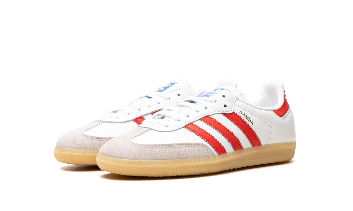 Samba OG GS "Cloud White Collegiate Red Gum" JI4463